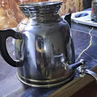 کتری برنجی قدیمی مارک علائدین