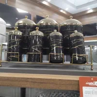 پاسماوری سام ست ۸پارچه درب طلایی با سه ماه تنفس