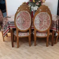 فروش ست مبلمان با میز ناهار خوری استیل|مبلمان خانگی و میز عسلی|رشت, معلم|دیوار