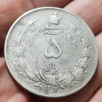 سکه نقره ۵ریال رضاشاه