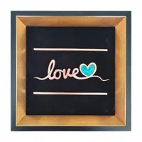 تابلو معرق مس طرح love مدل T023|تابلو، نقاشی، عکس|تهران, کوهک|دیوار