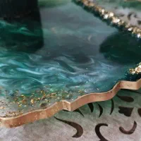 ست پذیرایی شیک رزینی|ظروف سرو و پذیرایی|آمل, |دیوار