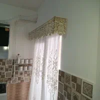 3عدد پرده سالم به همراه کتیبه|پرده، رانر، رومیزی|رشت, حمیدیان|دیوار