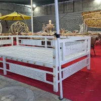 تخت سنتی صنعتی تمام فلز