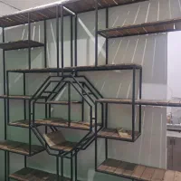 قفسه شلف پروفیل سنگین.تابلو LED