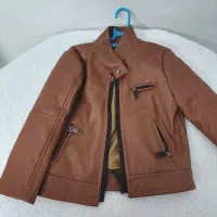 کت چرم مناسب سه سال