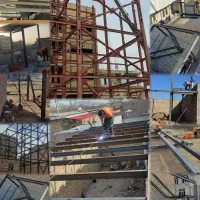 جوشکاری سیار نبش کشی و اسکلت بندی ساختمان و...