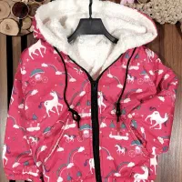 کاپشن دخترانه یونیکورن