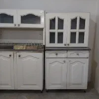 کابینت فلزی همراه سینک و ابچکان
