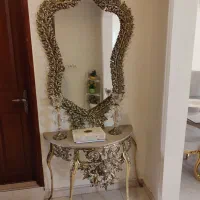 آینه شمعدان تمام برنج