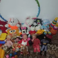 اسباب بازی و عروسک همه باهم|اسباب‌بازی بچه|کرمانشاه, |دیوار