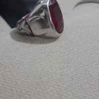 انگشترنقره یاقوت سرخ کهنه معاوضه