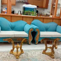 مبل ۹ننفرهبا میز