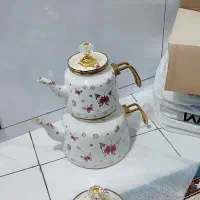 کتری قوری کاملا آکبند و نو
