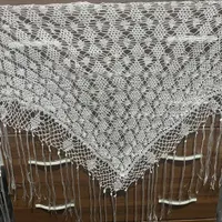 روسری بافته شده با نخ ابریشم