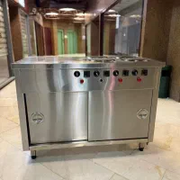 اجاق گاز برقی ۴ شعله تمام استیل|اجاق گاز و لوازم برقی پختوپز|تهران, امانیه|دیوار