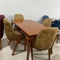 میز غذا خوری/۴نفره/ راش|میز و صندلی غذاخوری|قشم, |دیوار