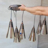 لوستر|لوستر و چراغ آویز|آمل, |دیوار