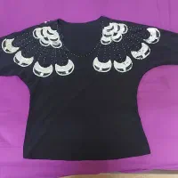 بلوز پولک دوزی