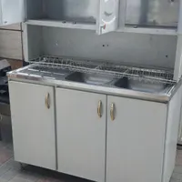 کابینت سه تایی رنگ چکشی بدون پوسیدگی|مصالح و تجهیزات ساختمان|دهگلان, |دیوار