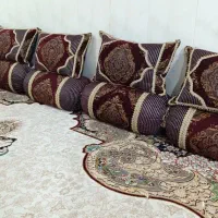 روبالشتی و زو پشتی مخمل نو