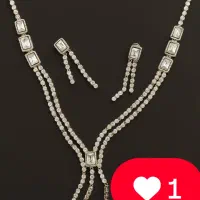 گردنبند و گوشواره ست