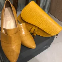 کیف و کفش چرم با جعبه