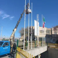 میل پرچم تابلومعابرپایه بنرپلاک سطل زباله.نیمکت|خدمات پیشه و مهارت|مشهد, توس (بلوار توس)|دیوار