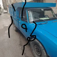 نیسان حمل خاک نخاله مصالح شن گراویه سیمان