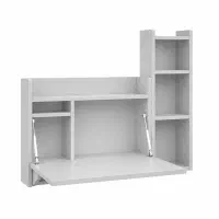 میز تحریر کتابخانه دار دیواری