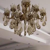 لوستر برنز|لوستر و چراغ آویز|کرج, شاهین‌ویلا|دیوار