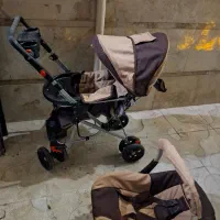 کالسکه و نی نی خواب