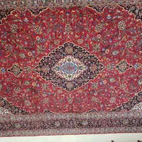 فرش دستباف 9 متری کاشان لاکی قطبی|فرش|تهران, مهران|دیوار