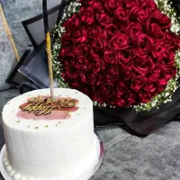 گل رز روبانی
