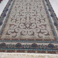 فرش موج  طوسی 9متری،نو