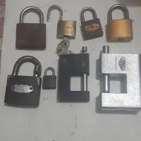 حراج۹عددقفل بایک زنجیر  ۶۰۰ت|حراج|فردیس, فرامرزیه|دیوار