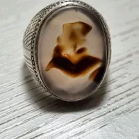 انگشتر و سنگهای مصور طبیعی فوق کلکسیونی