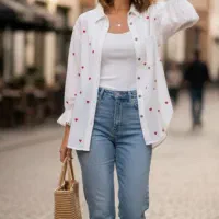 لباس شومیز نو عیدانه استوک  تاناکورا