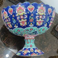 میوه خوری میناکاری شده|ظروف سرو و پذیرایی|شیراز, ارم|دیوار