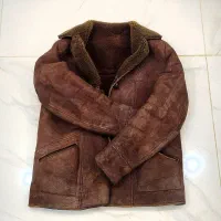 کاپشن چرم بوفالو اصل|لباس|شهرضا, |دیوار