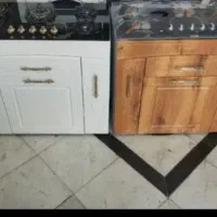 اجاق گاز کابینتی ۵شعله صفحه ای هود سینک مدل G8