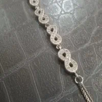 دستبندنقره بی‌نهایت عیار925