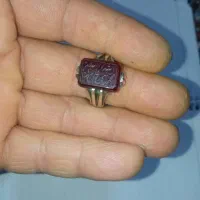 انگشتر نقره با نگین های اصل