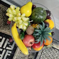 جام میوه بلور+میوه های مصنوعی|گل مصنوعی|قم, هفت تیر|دیوار