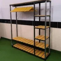 فروش وساخت انواع شلف جدیدمدرن قفسه بنده رگال لباس|کتابخانه، شلف، قفسههای دیواری|تهران, شهرک رضویه|دیوار