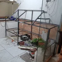 قفسه و پایه میوه فروشی اماده شده