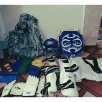 تجهیزات کامل تکواندو با کیف ورزشی
