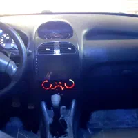 پژو ۲۰۶ تبپ ۲ رنک سفید ۱۰ ماه بیمه|خودرو سواری و وانت|برخوار, |دیوار