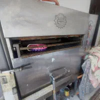 فروش کباب پز تابشی درحد نو با یخچال خانگی