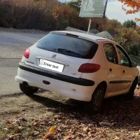 پژو ۲۰۶ تیپ ۲ مدل ۹۰ سفید بیرنگ